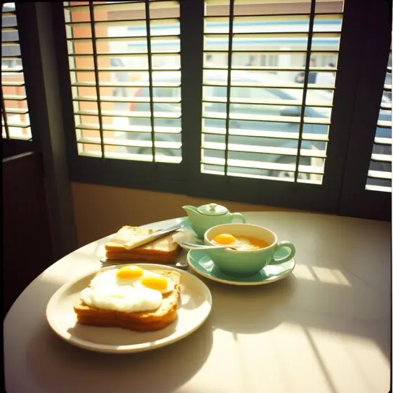 Kopitiam Dawn · Nurul A. · Midjourney v7